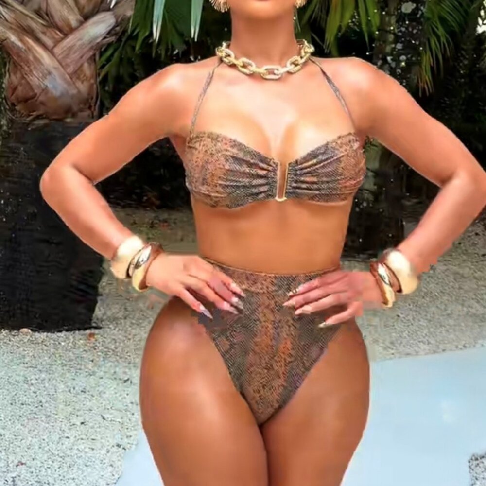 NWOT MATTESWIM Gianni High Waisted Bikini